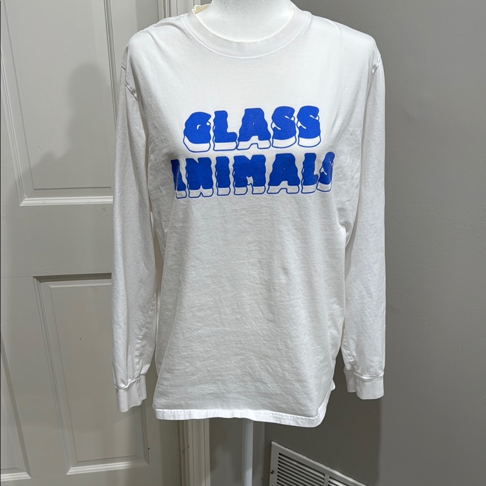 Glass Animals White Long Sleeve Shirt